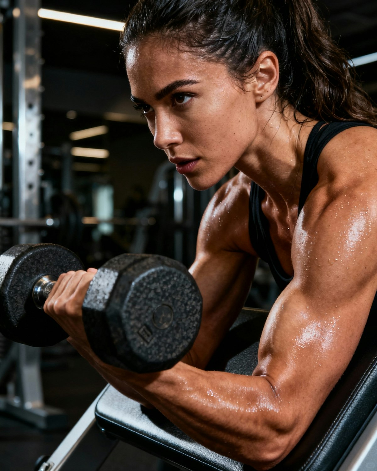A person feeling accomplished after a workout, symbolizing the real progress and results members experience at One Gen Gym.