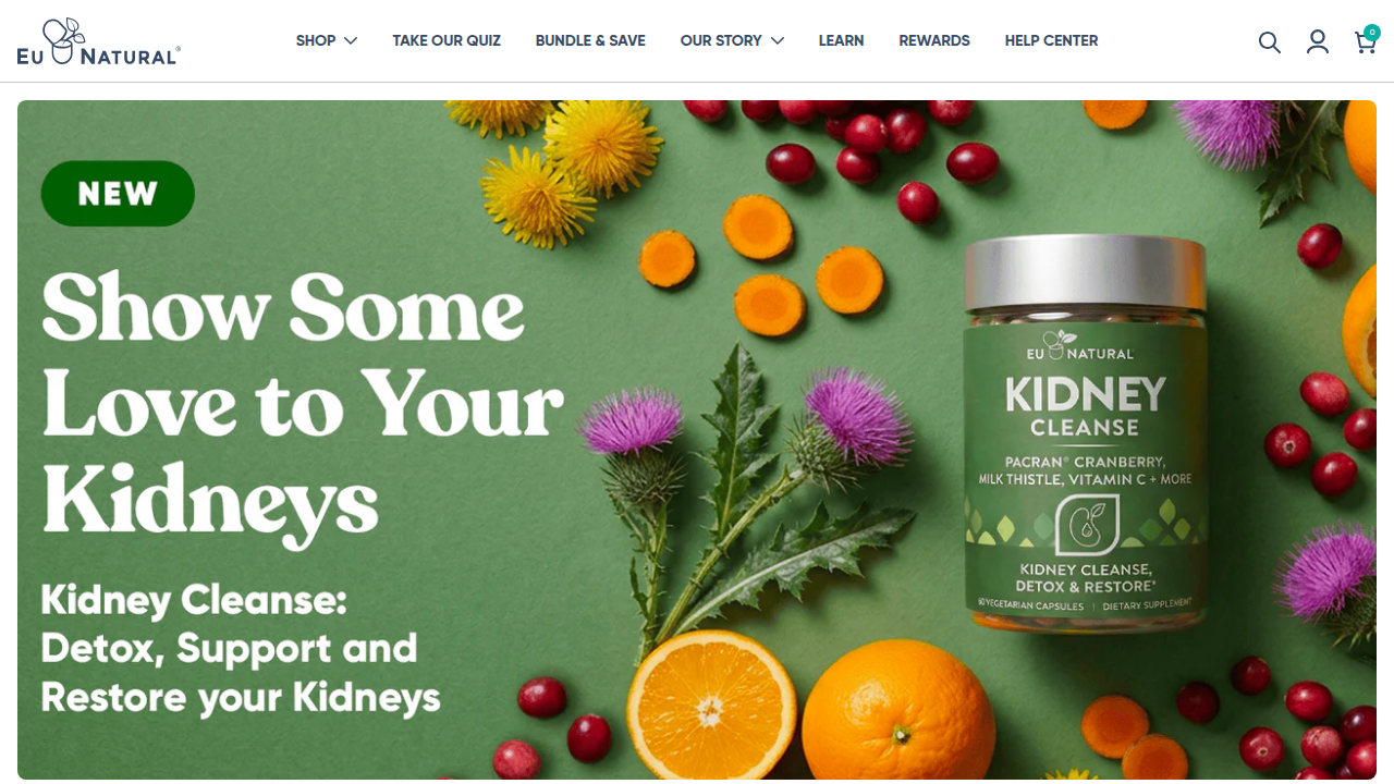 EuNatural is highlighted as a brand adhering to strict quality standards for supplements, including those for lymphatic support.