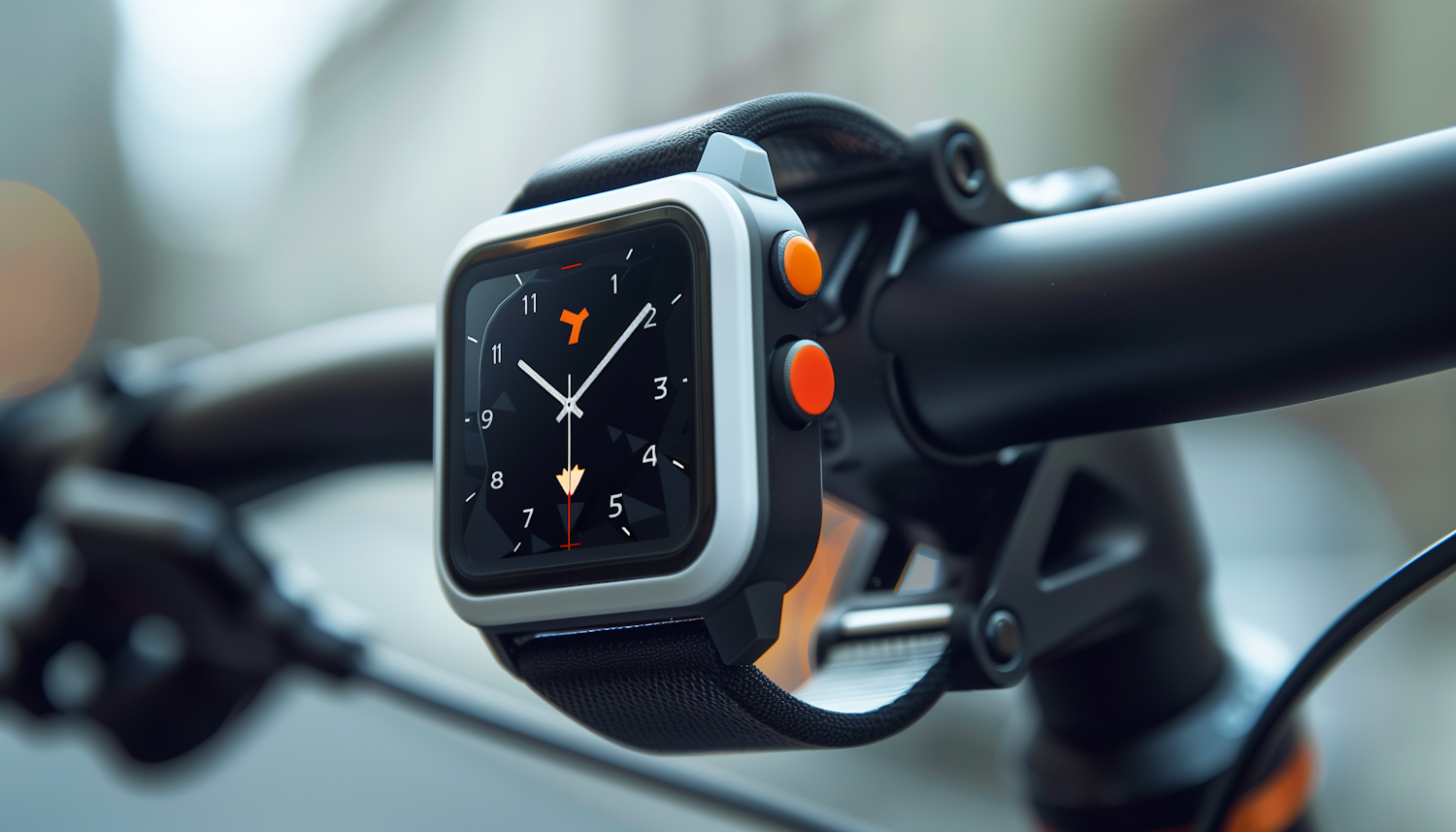 An individual exercising while wearing a smartwatch, illustrating the integration of wearable technology in modern HIIT workouts.