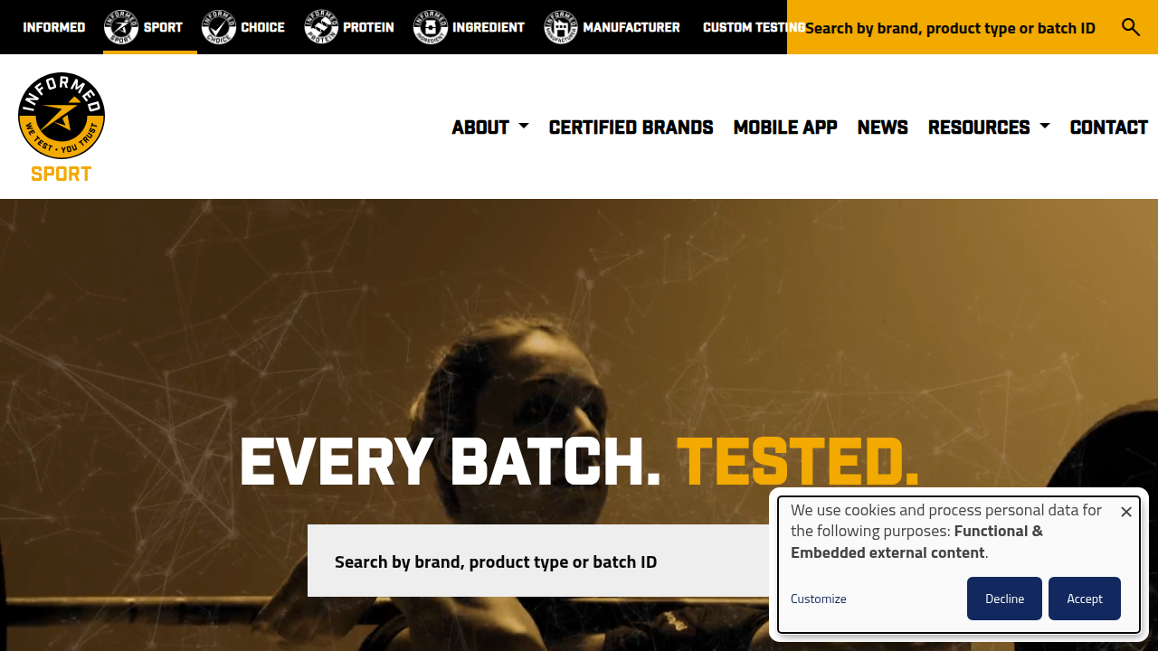 Informed Sport is a crucial certification for athletes, verifying that supplements are free from banned substances and meet stringent quality standards.