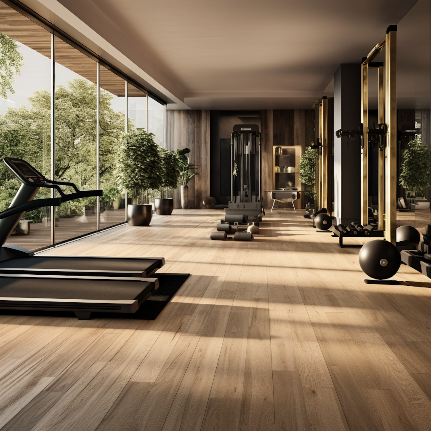 A bustling gym environment during peak hours, illustrating the challenge of equipment availability and crowding during popular times.