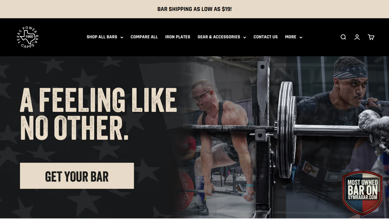 Texas Power Bars offers specialized barbells and resources, including explanations of IPF powerlifting rules and equipment standards.