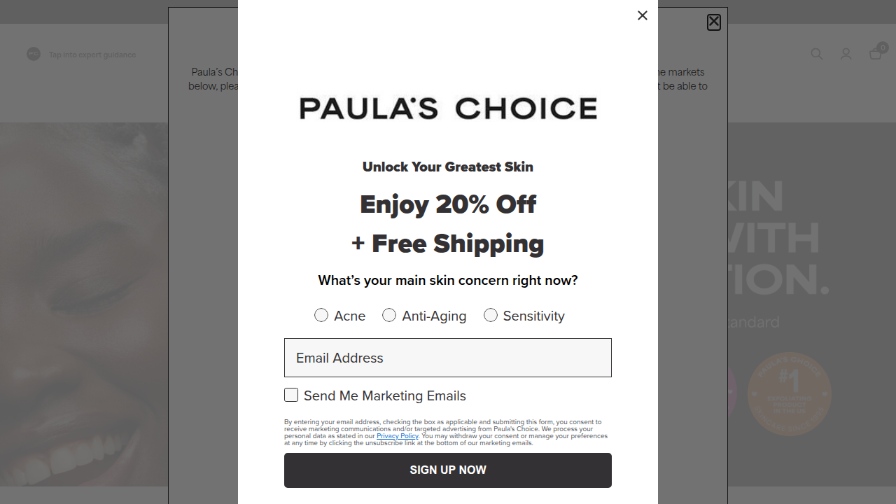 Visit Paula's Choice to explore their skincare offerings, including Vitamin C serums suitable for sensitive skin.