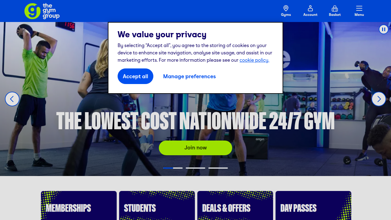 Visit The Gym Group's official site to learn about their 24/7, no-contract membership options.