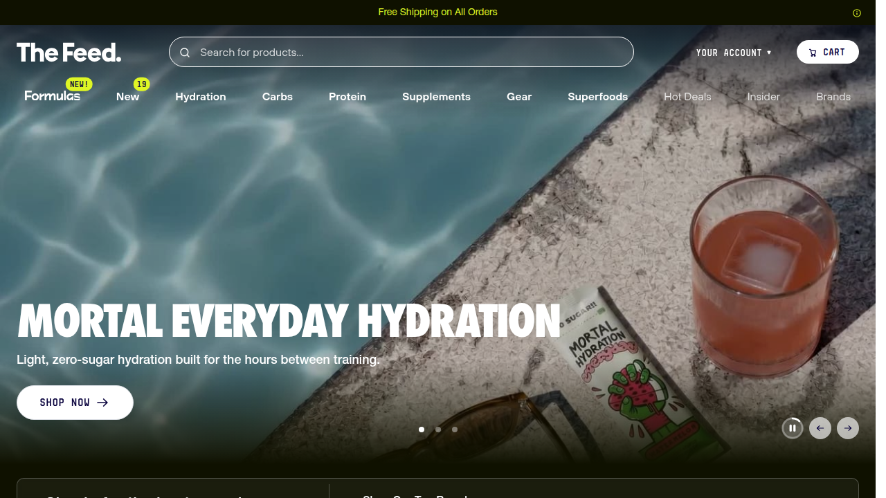 Visit The Feed to find BPN Flight Pre-Workout and other nutritional supplements for athletes.