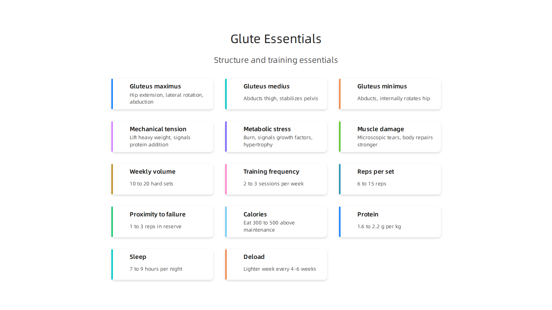 Understanding the three distinct gluteal muscles is crucial for targeted development and effective hypertrophy training.